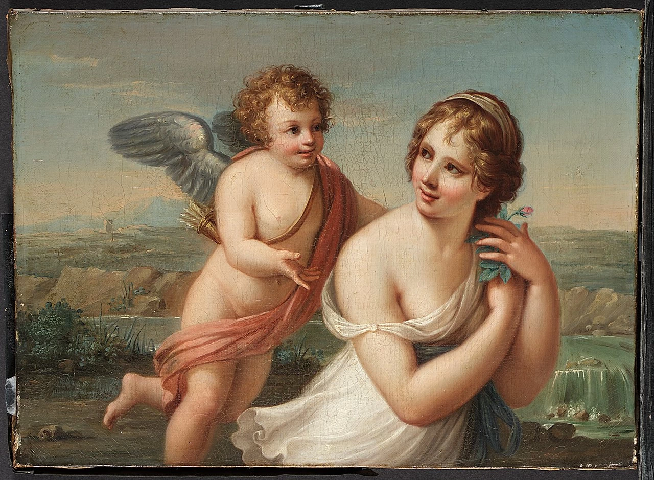 Angelika Kauffmann - 104, La tentazione dell'eros, Metropolitan Museum of Art, New York